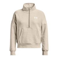 Under Armour Women's Rival Half Zip Fleece Pullover