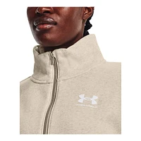 Under Armour Women's Rival Half Zip Fleece Pullover