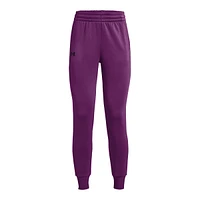 Under Armour Women's Fleece Jogger Pants, Training, Loose Fit