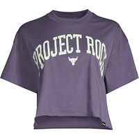 Under Armour Women's Project Rock Logo T Shirt