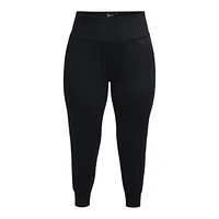 Under Armour Women's Plus Meridian Jogger Pants, Training, Lightweight, Stretch