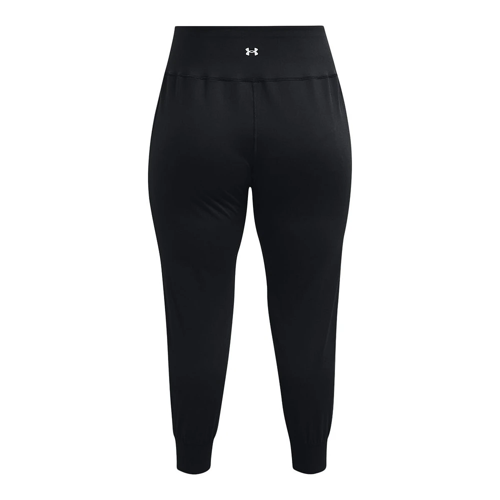 Under Armour Women's Plus Meridian Jogger Pants, Training, Lightweight, Stretch