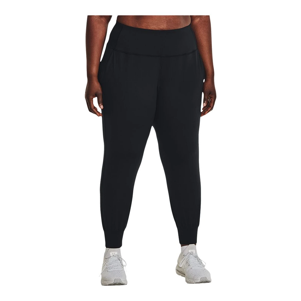 Under Armour Women's Plus Meridian Jogger Pants, Training, Lightweight, Stretch