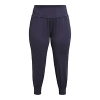 Under Armour Women's Plus Meridian Jogger Pants, Training, Lightweight, Stretch