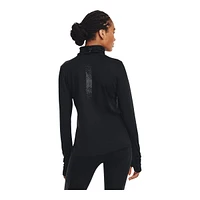 Under Armour Women's Run Cold Up The Pace Long Sleeve Funnel Neck Shirt