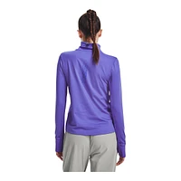 Under Armour Women's Run Cold Up The Pace Long Sleeve Funnel Neck Shirt