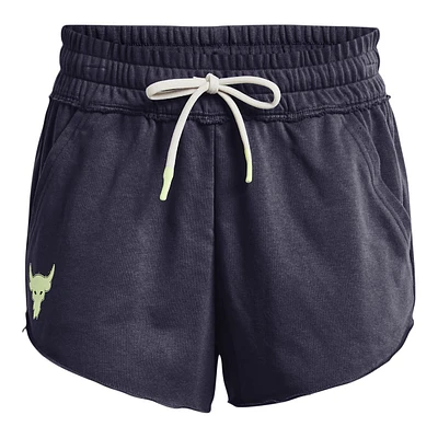 Under Armour Women's Project Rock Terry Shorts