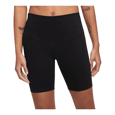 Nike Women's Yoga High Rise 7 Inch Shorts