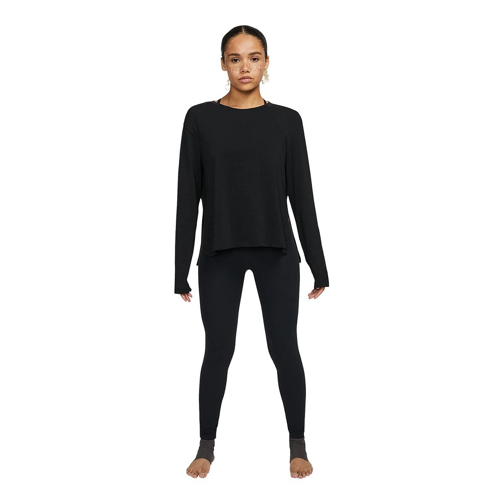 Nike Women's Yoga Dri-FIT Long Sleeve Shirt