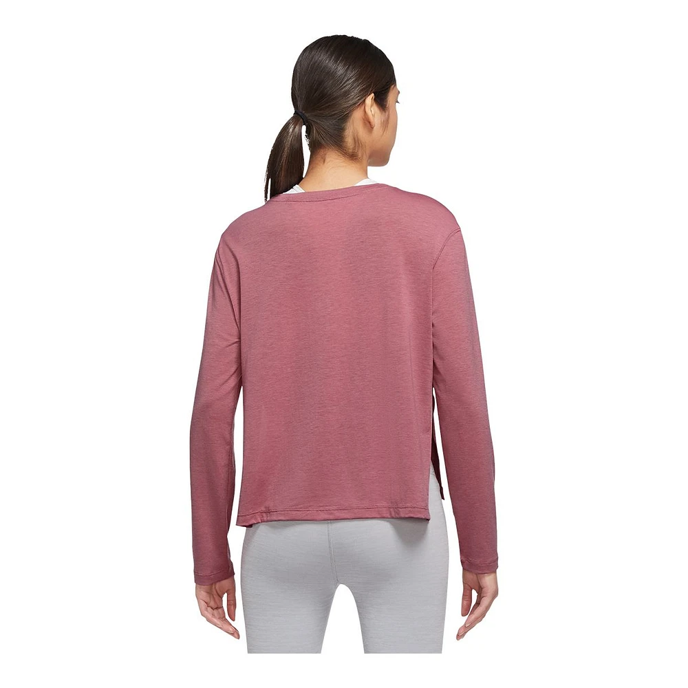 Nike Women's Yoga Dri-FIT Long Sleeve Shirt