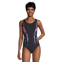 Gabar Women's CTEX Scoop Neck Splice One Piece Swimsuit