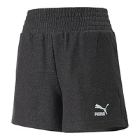 PUMA Women's Classics Denim High Waist Shorts