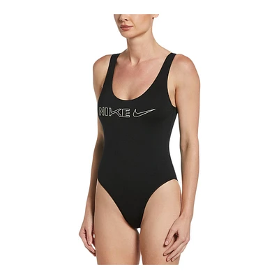 Nike Women's Logo U Back One Piece Swimsuit