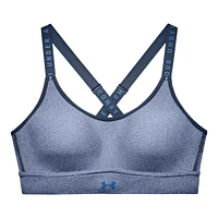 Under Armour Women's Infinity Mid Heather Cover Sports Bra