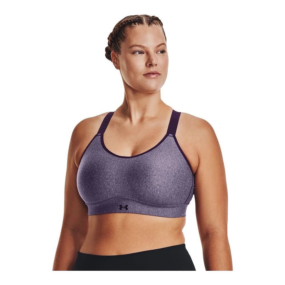 Under Armour Women's Infinity Mid Heather Cover Sports Bra