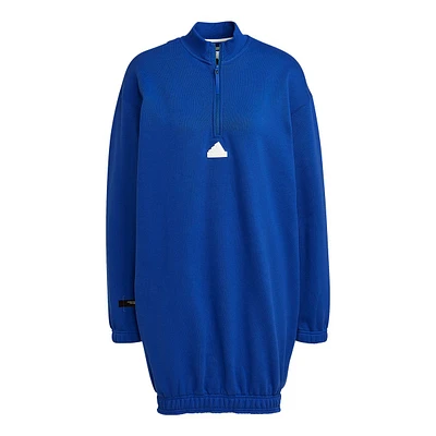 adidas Women's Half Zip Sweat Dress