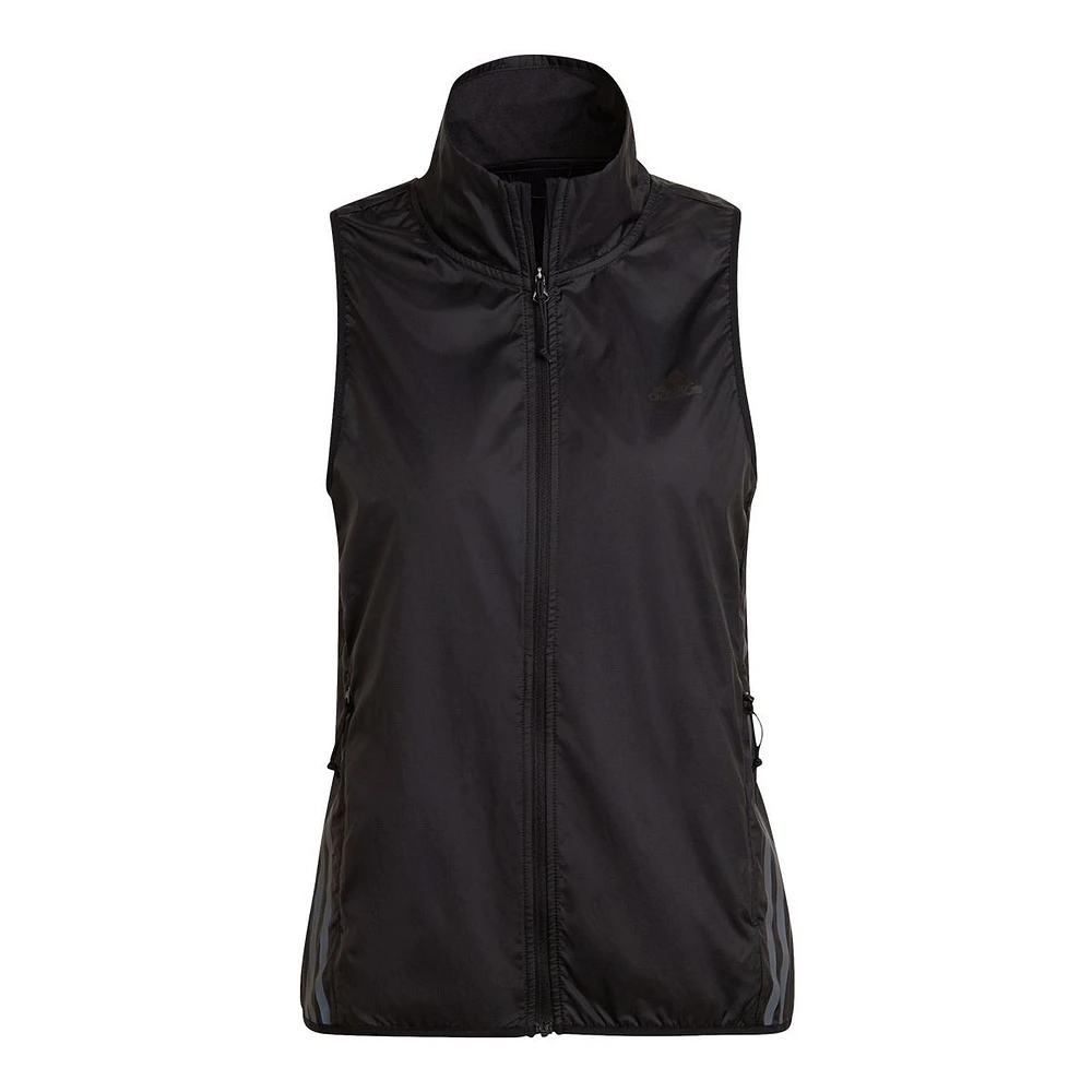 adidas Women's Run Icons 3-Stripe Vest