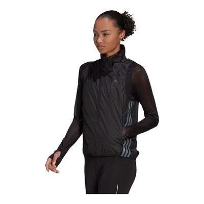 adidas Women's Run Icons 3-Stripe Vest