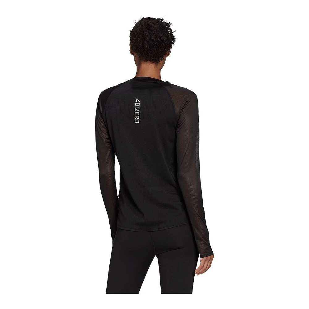 adidas Women's Adizero Long Sleeve Run Shirt