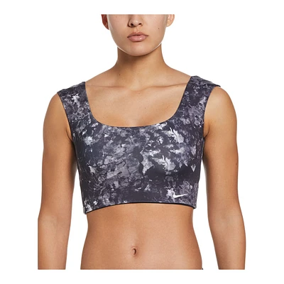 Nike Women's Earth Dye Midkini Top