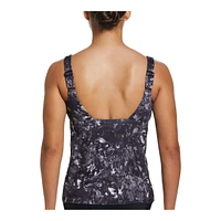 Nike Women's Earth Dye Tankini Top