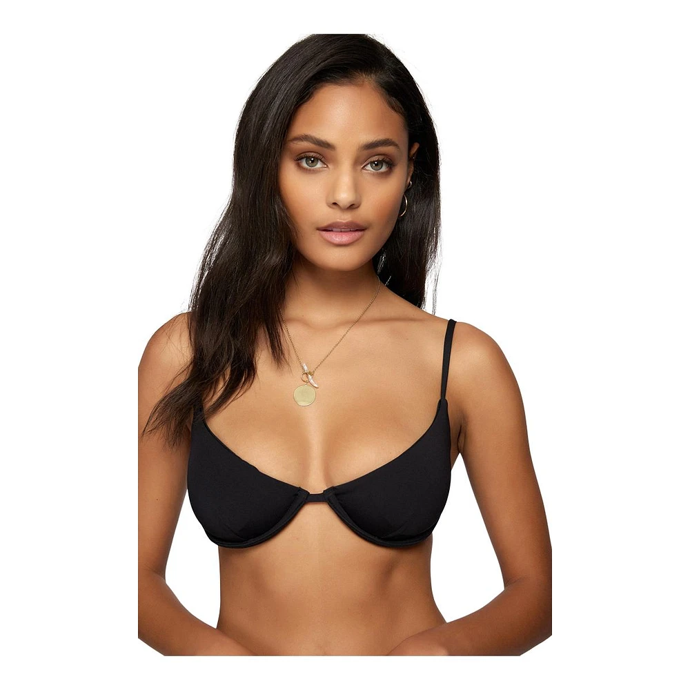 O'Neill Women's Saltwater Solids Seville Bikini Top