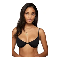 O'Neill Women's Saltwater Solids Seville Bikini Top