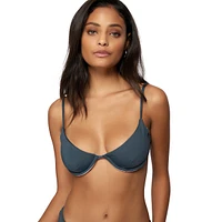 O'Neill Women's Saltwater Solids Seville Bikini Top