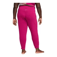 Nike Women's Plus Yoga Fleece Jogger Pants, Training