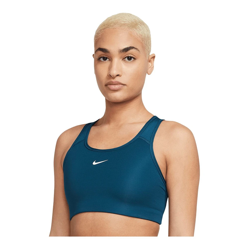 Nike Women's Classic Sports Bra, Medium Impact, Padded