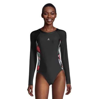 Ripzone Women's Lunalia Rashguard One Piece Swimsuit