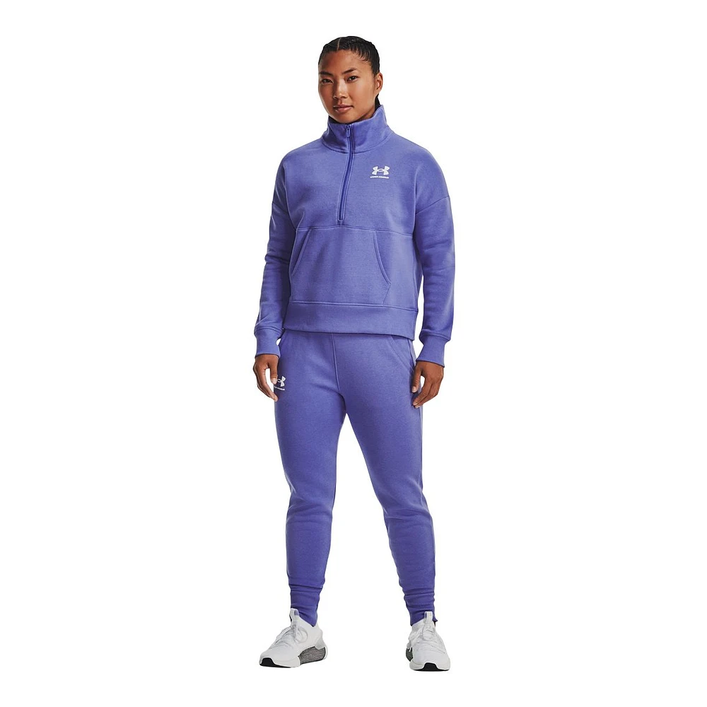 Under Armour Women's Rival Half Zip Fleece Pullover