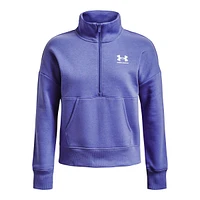 Under Armour Women's Rival Half Zip Fleece Pullover