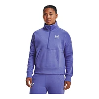 Under Armour Women's Rival Half Zip Fleece Pullover