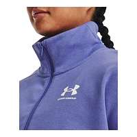 Under Armour Women's Rival Half Zip Fleece Pullover