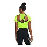 Under Armour Women's Run Anywhere Crop T Shirt