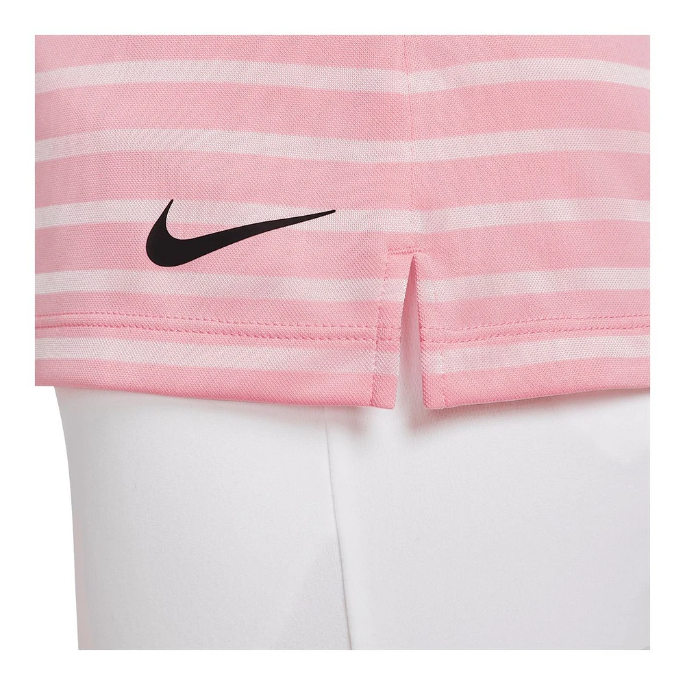 Nike Golf Women's Dri-FIT Victory Stripe Polo T Shirt