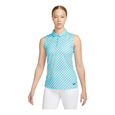 Nike Golf Women's Dri-FIT Victory Print Polo Tank