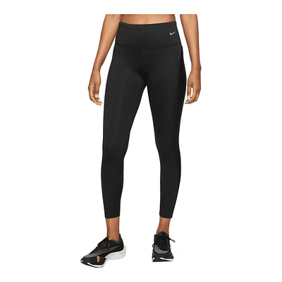 Nike Women's Dri-FIT Fast Mid-Rise 7/8 Novelty Running Leggings