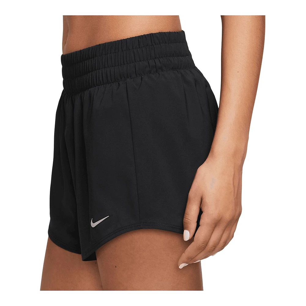 Nike Women's One Dri-FIT Mid-Rise 3 Inch BR Shorts