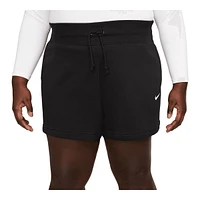 Nike Women's Phoenix Fleece High-Rise Shorts