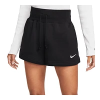 Nike Women's Phoenix Fleece High-Rise Shorts