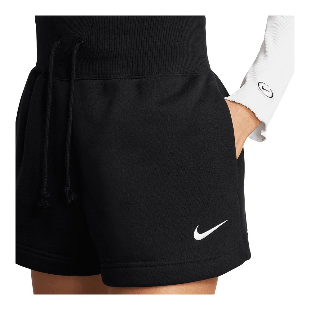 Nike Women's Phoenix Fleece High-Rise Shorts