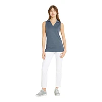 PUMA Women's Cloudspun Coast Polo Tank