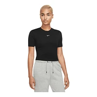 Nike Women's Essentials Slim Cropped LBR T Shirt