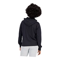 New Balance Women's Essentials Full Zip Stacked Logo Jacket