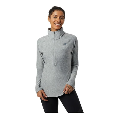 New Balance Women's Train Sport Half Zip Training Pullover