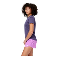 New Balance Women's Run Accelerate Logo Running T Shirt, Quick-Dry