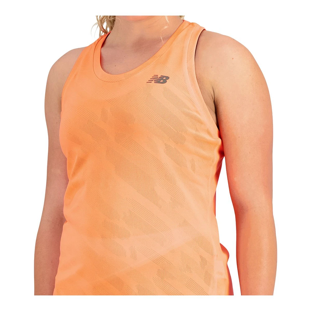 New Balance Women's Run Q Speed Jacquard Tank