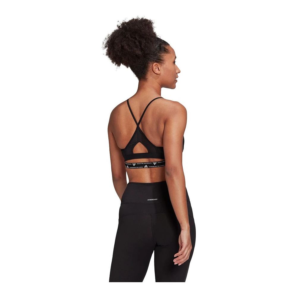 adidas Women's Aeroreact Low Sports Bra